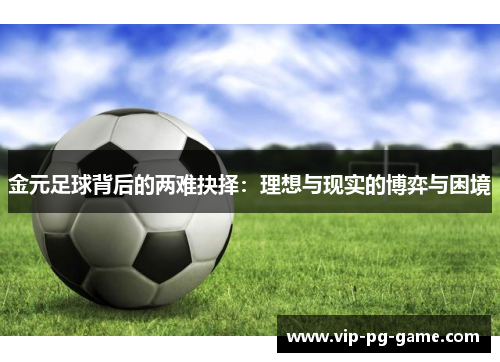 金元足球背后的两难抉择：理想与现实的博弈与困境